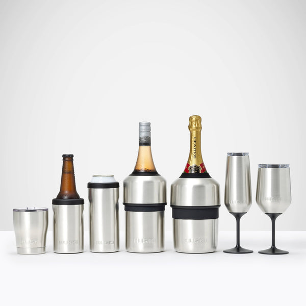 Huski Champagne Cooler - Brushed Stainless