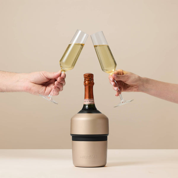 Huski Champagne Cooler - Brushed Stainless